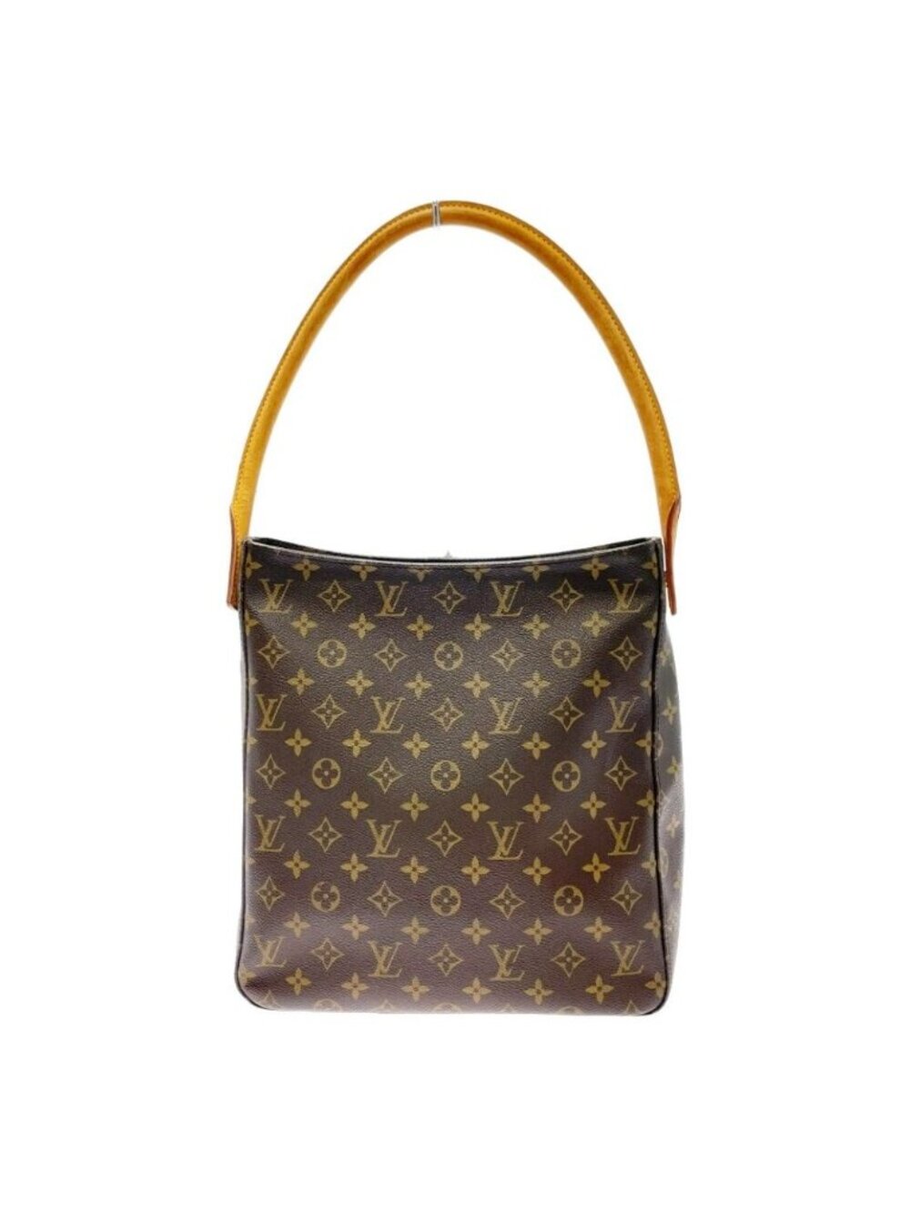 Louis Vuitton Monogram Looping GM Shoulder Bag Brown